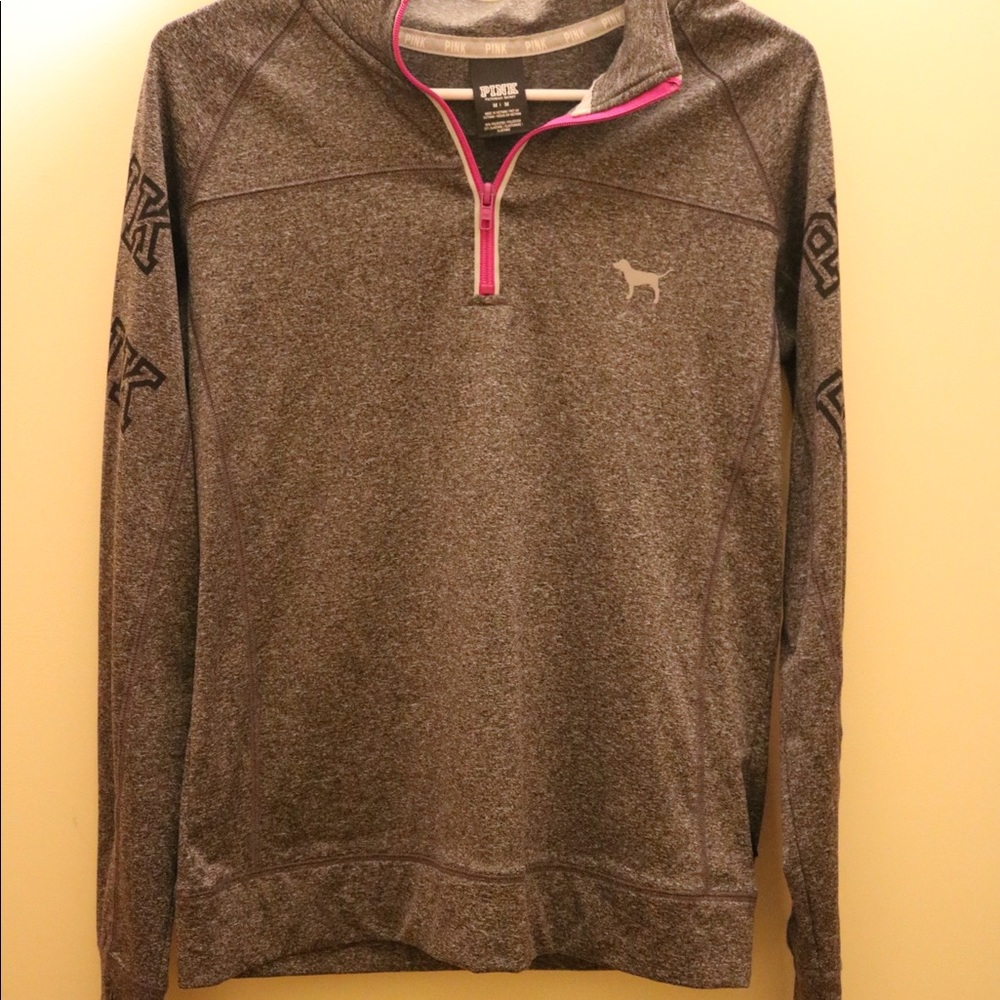 PINK 3/4 zip up